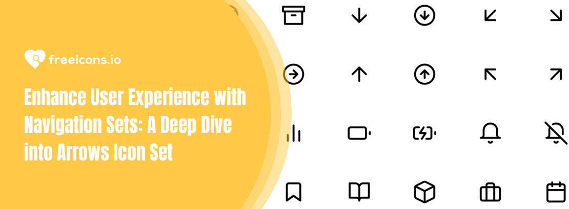 Enhance User Experience with Navigation Sets: A Deep Dive into Arrows Icon Set